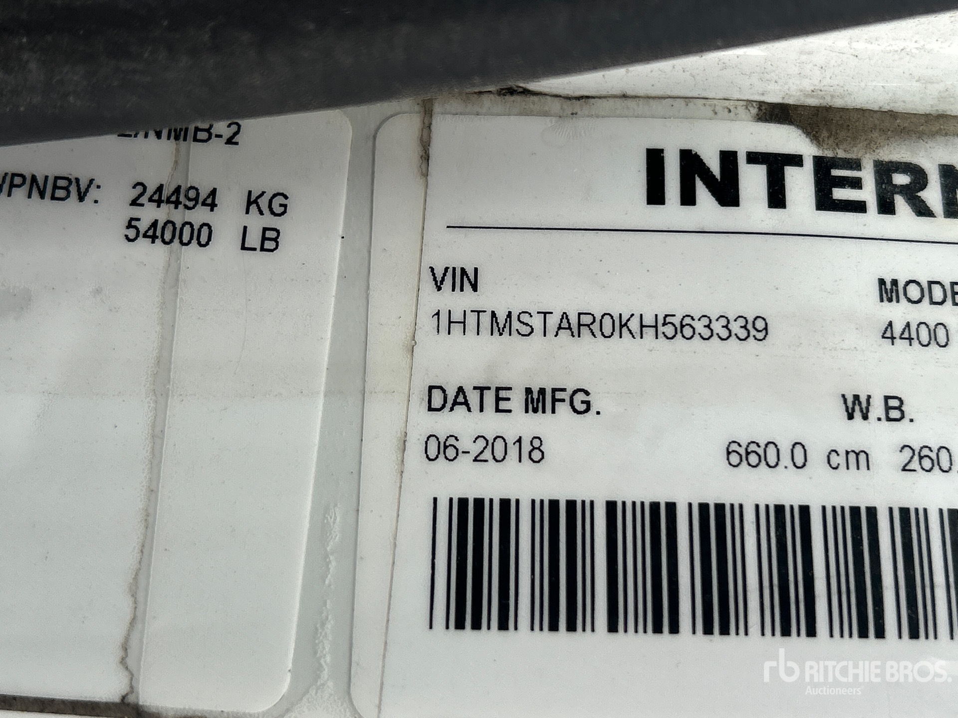 2019 International DuraStar 4400