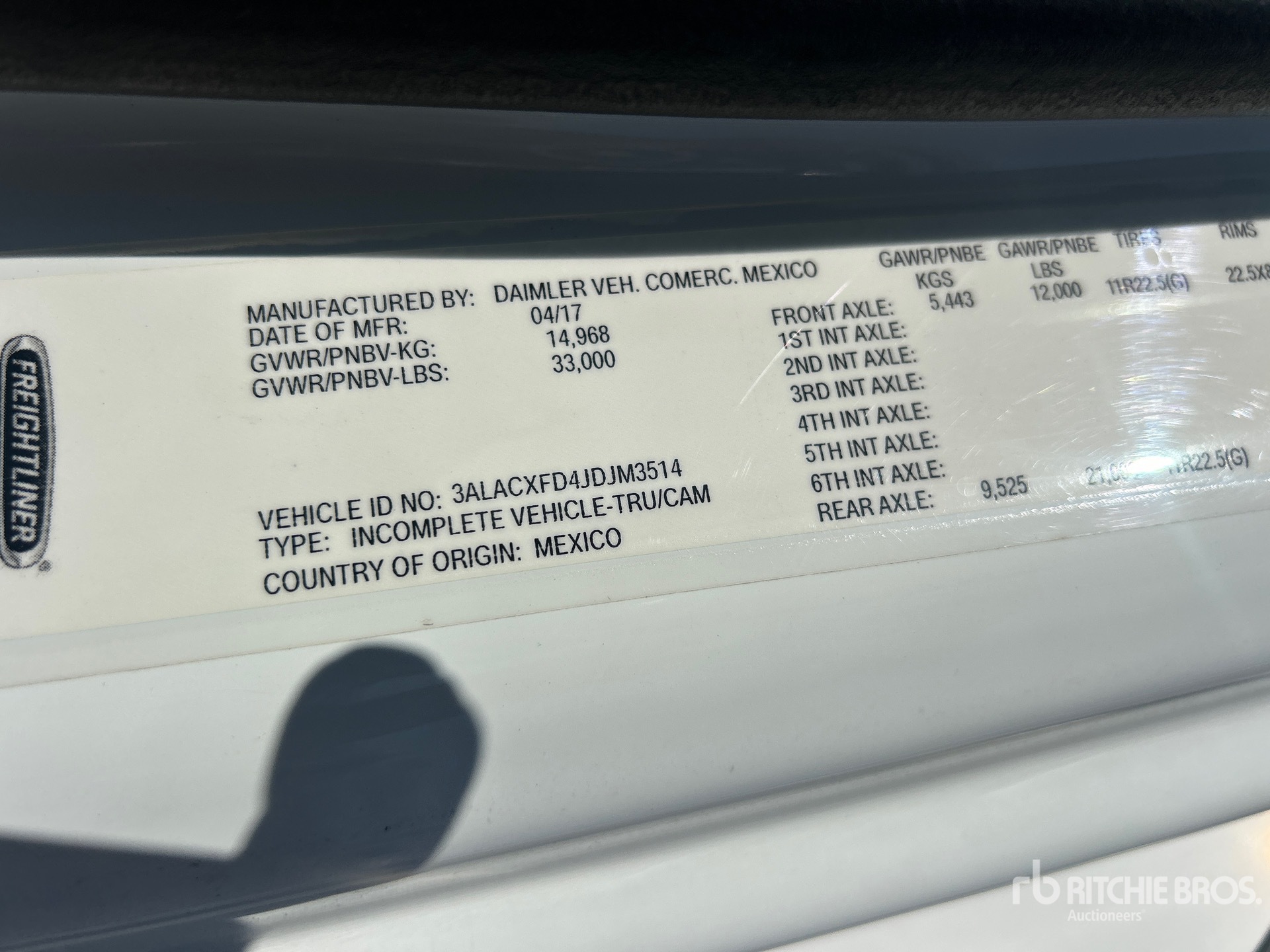 2018 Freightliner M2 106