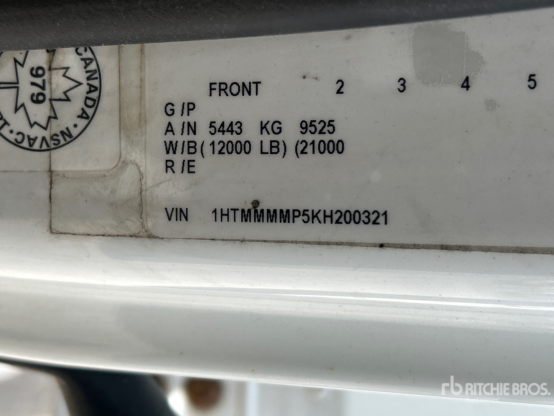 2019 International DuraStar 4300