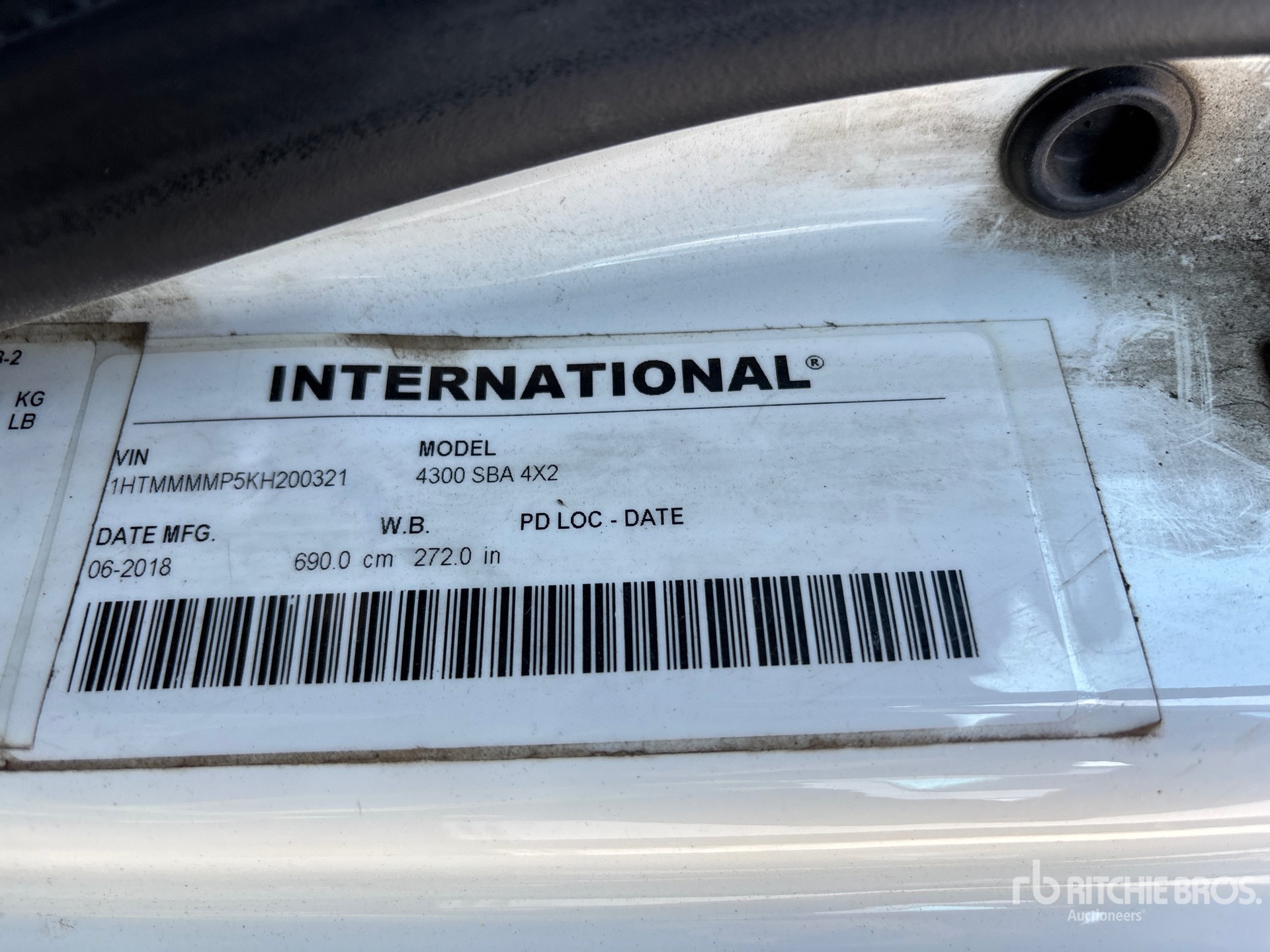 2019 International DuraStar 4300