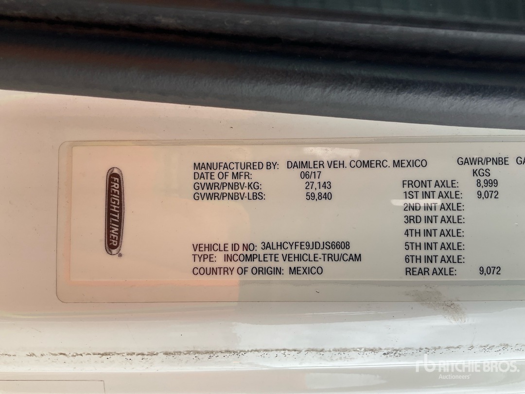 2018 Freightliner M2 106