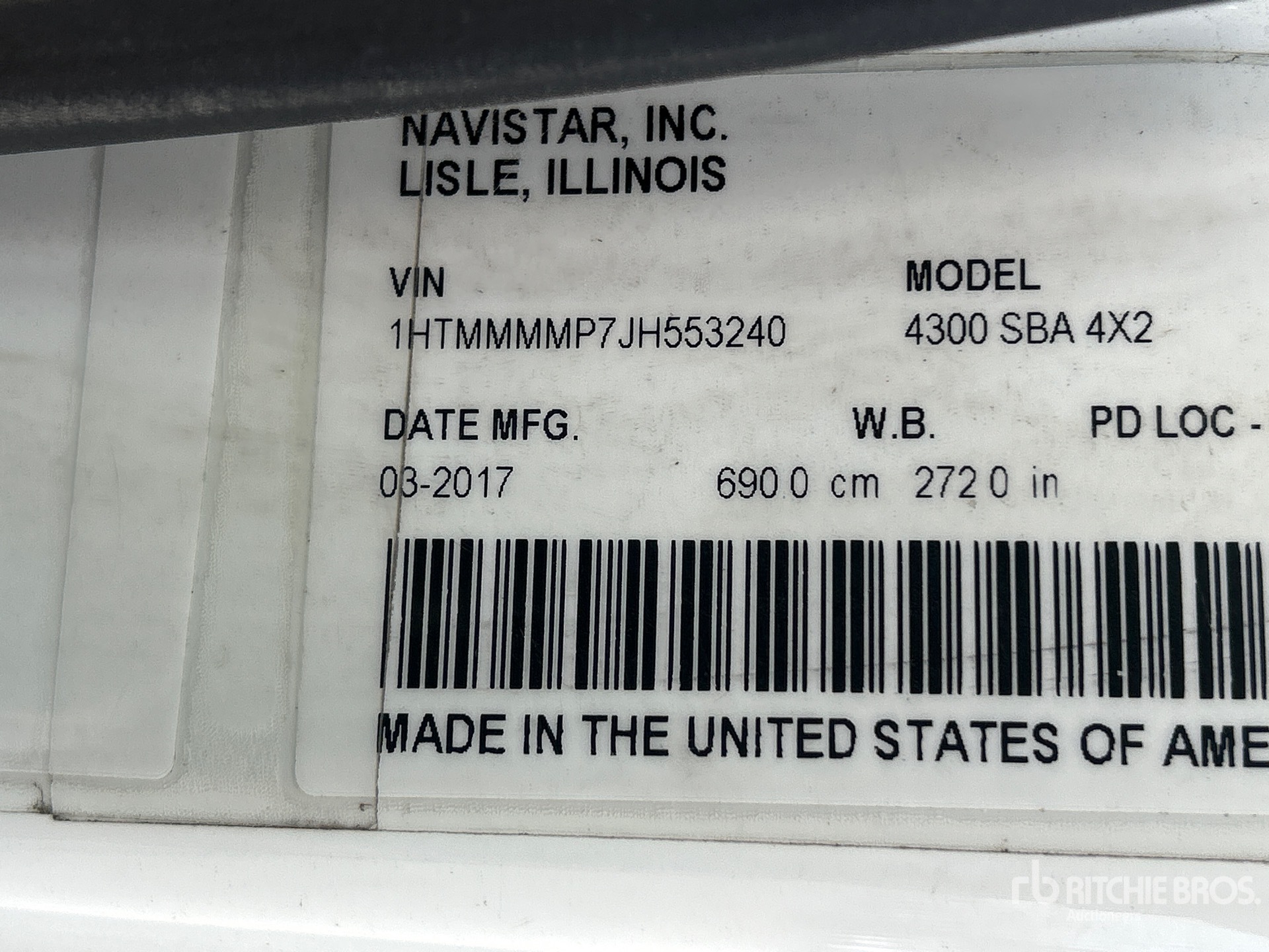 2018 International 4300