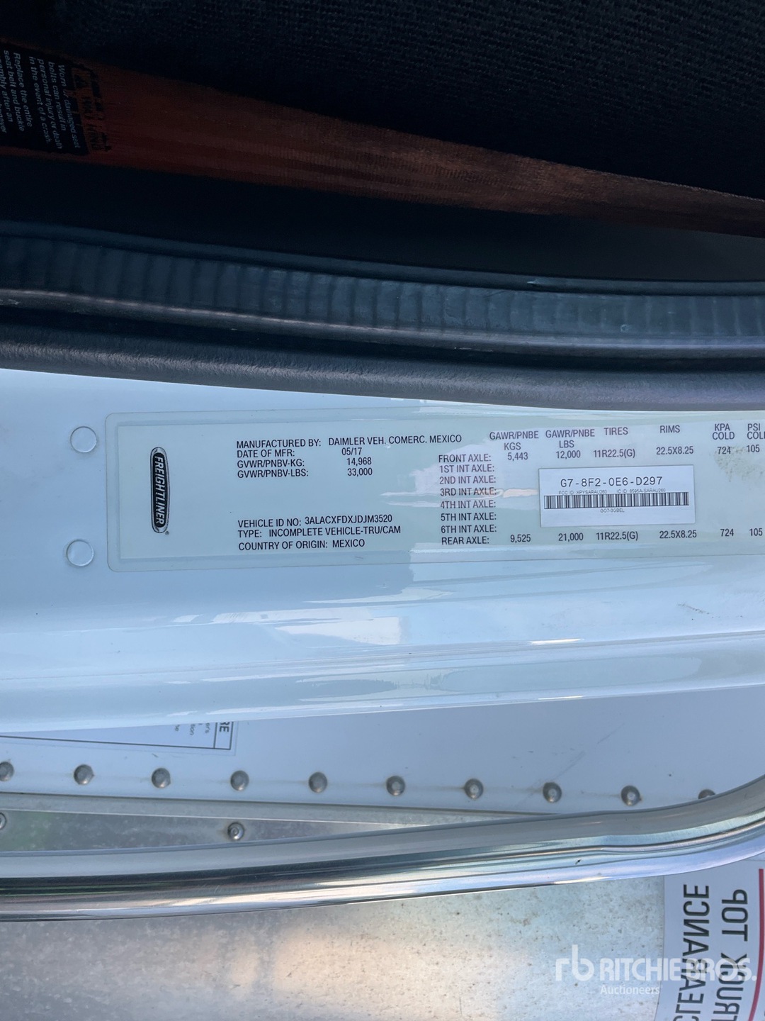 2018 Freightliner M2106