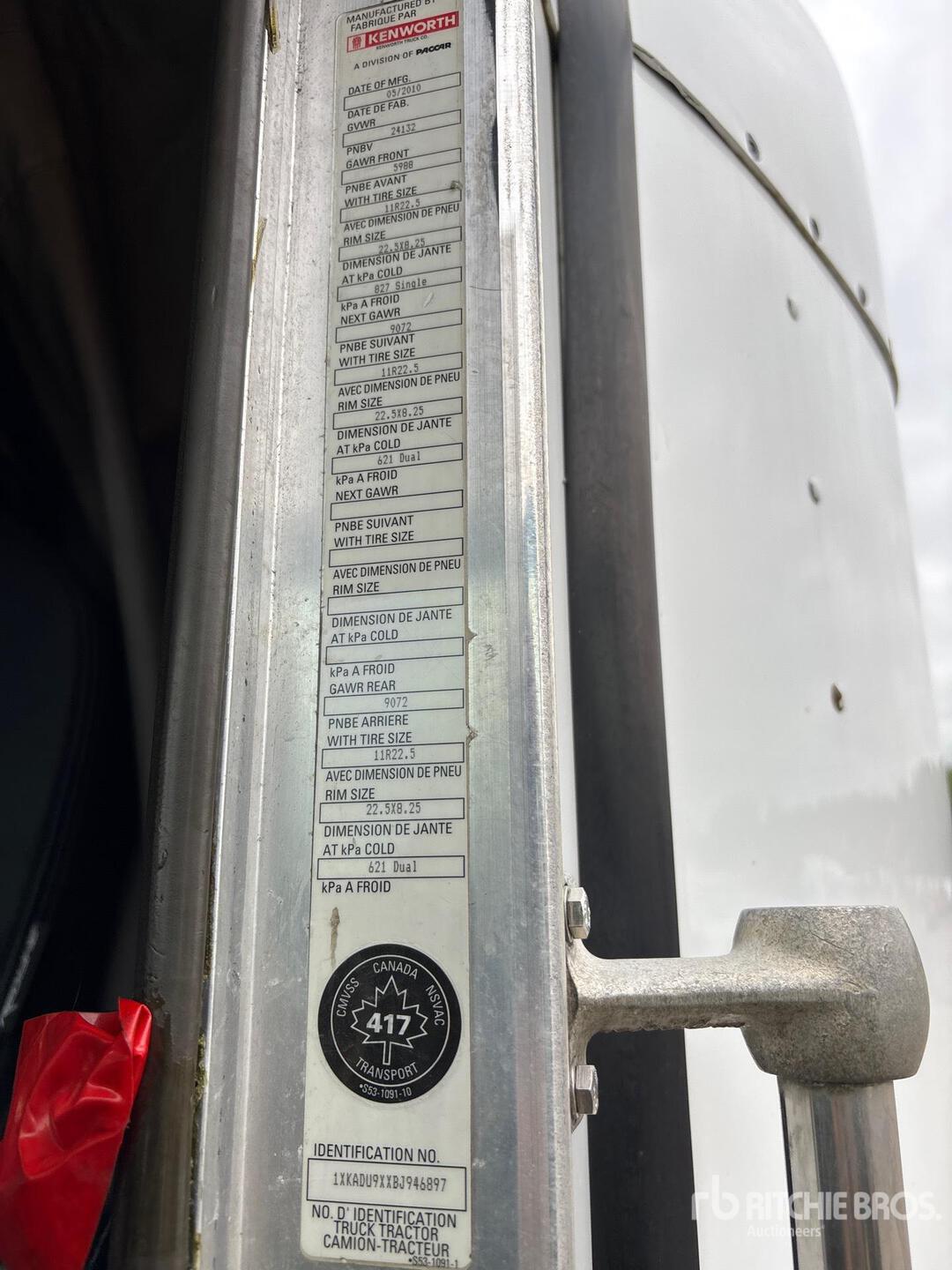 2011 Kenworth T600
