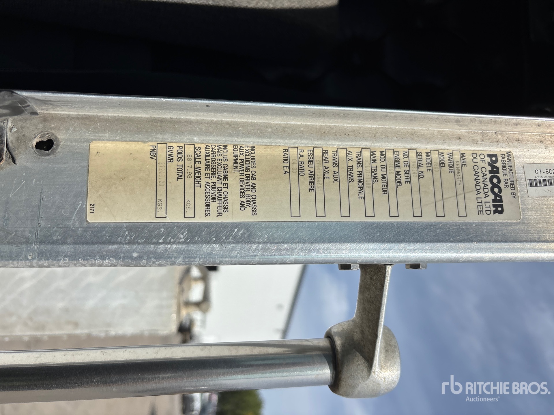 1997 Kenworth T800