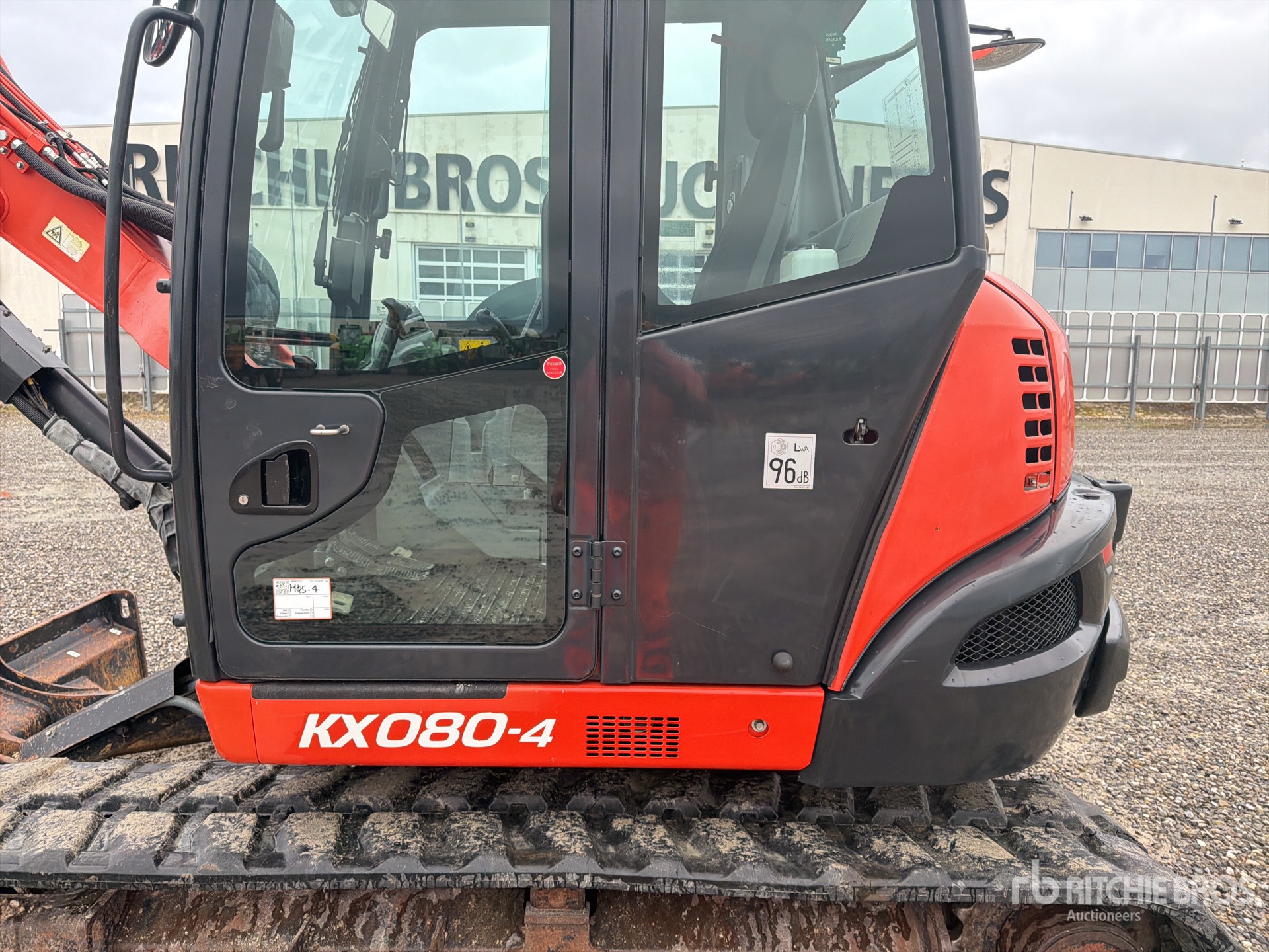 2018 Kubota KX080.4 ALFA