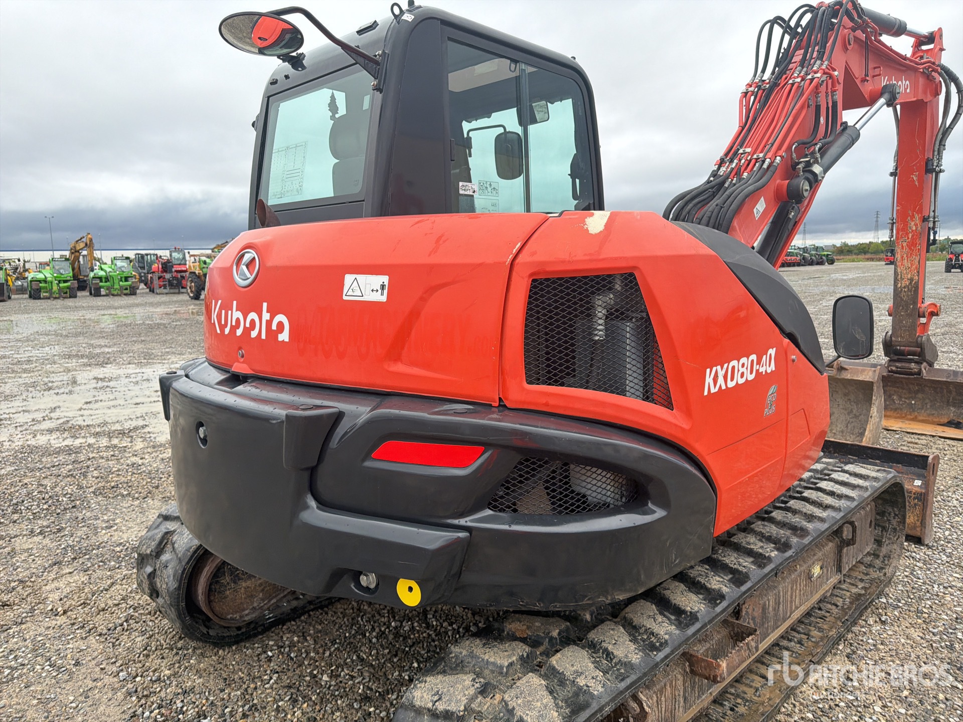 2018 Kubota KX080.4 ALFA