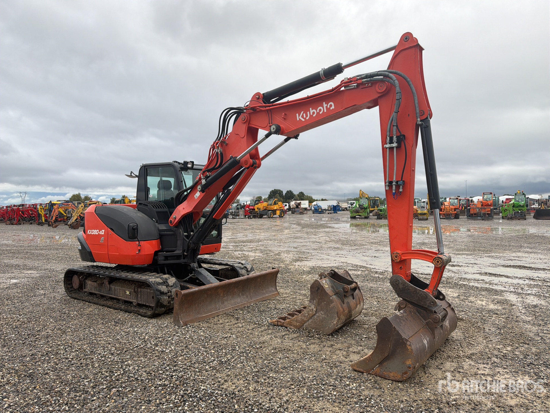 2018 Kubota KX080.4 ALFA