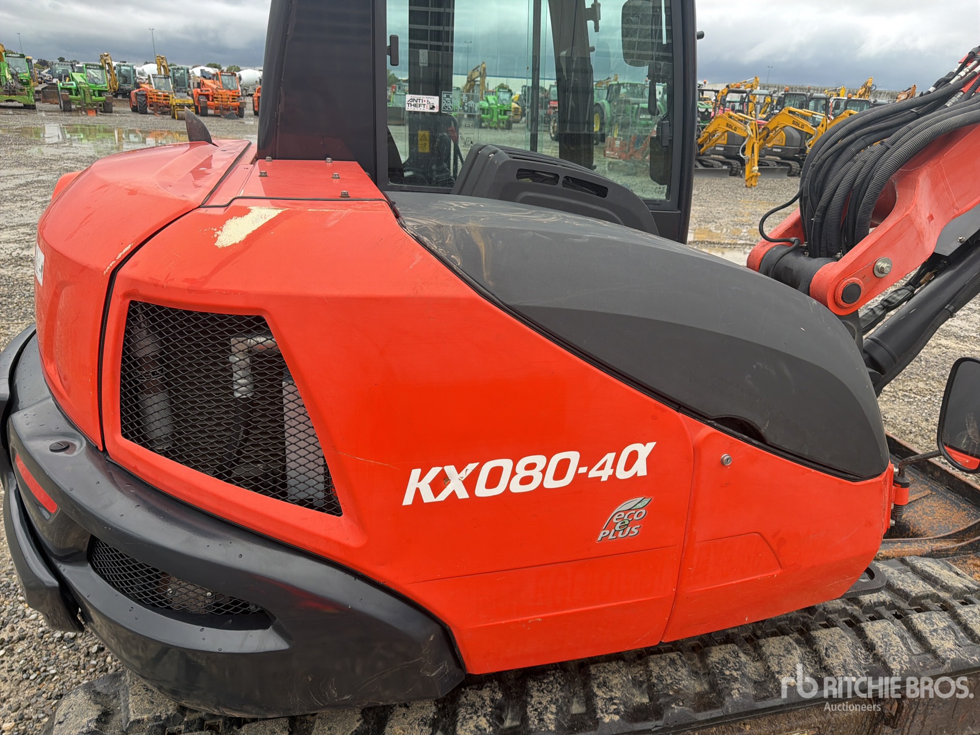 2018 Kubota KX080.4 ALFA