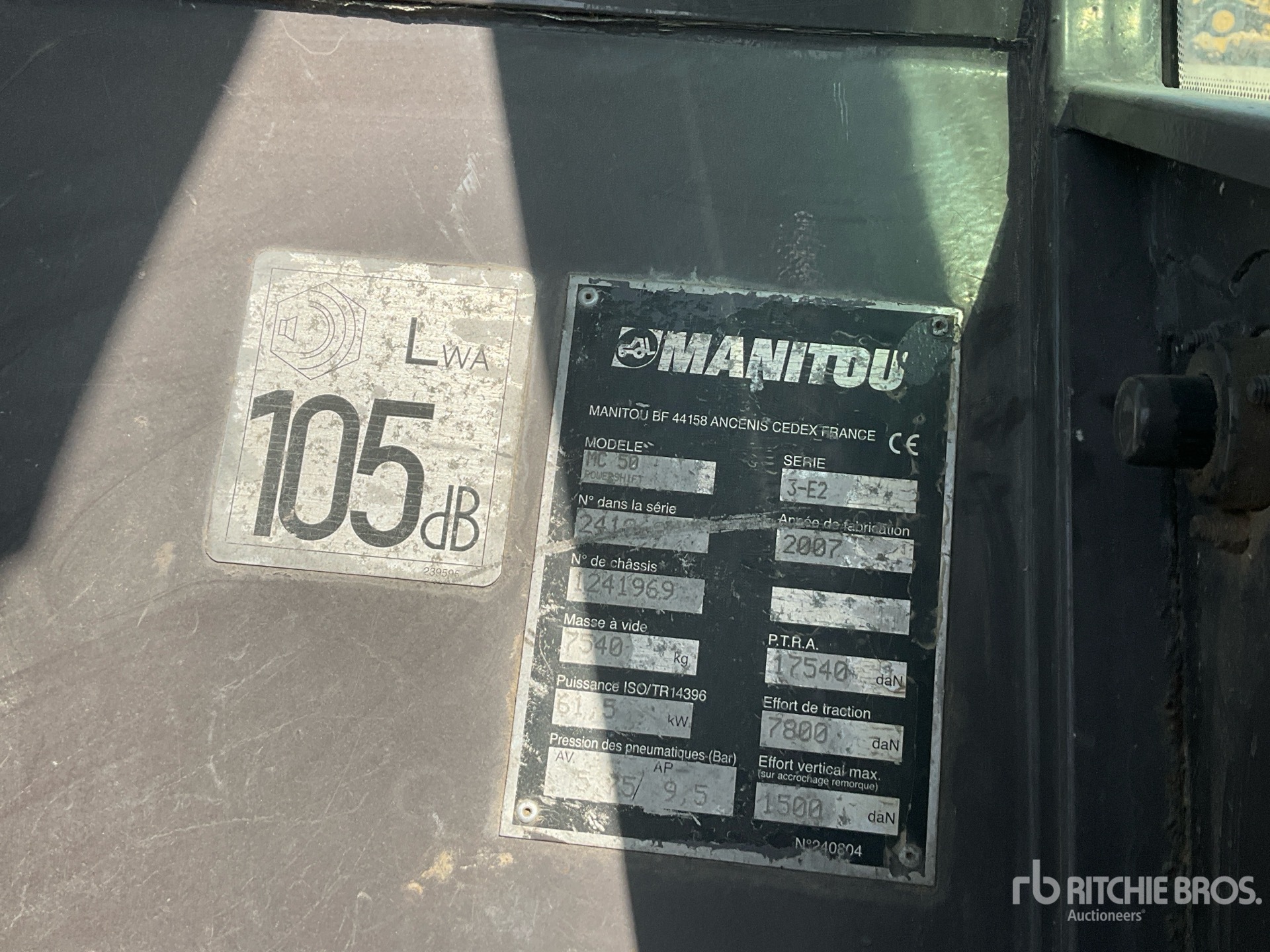 2007 Manitou M50-4