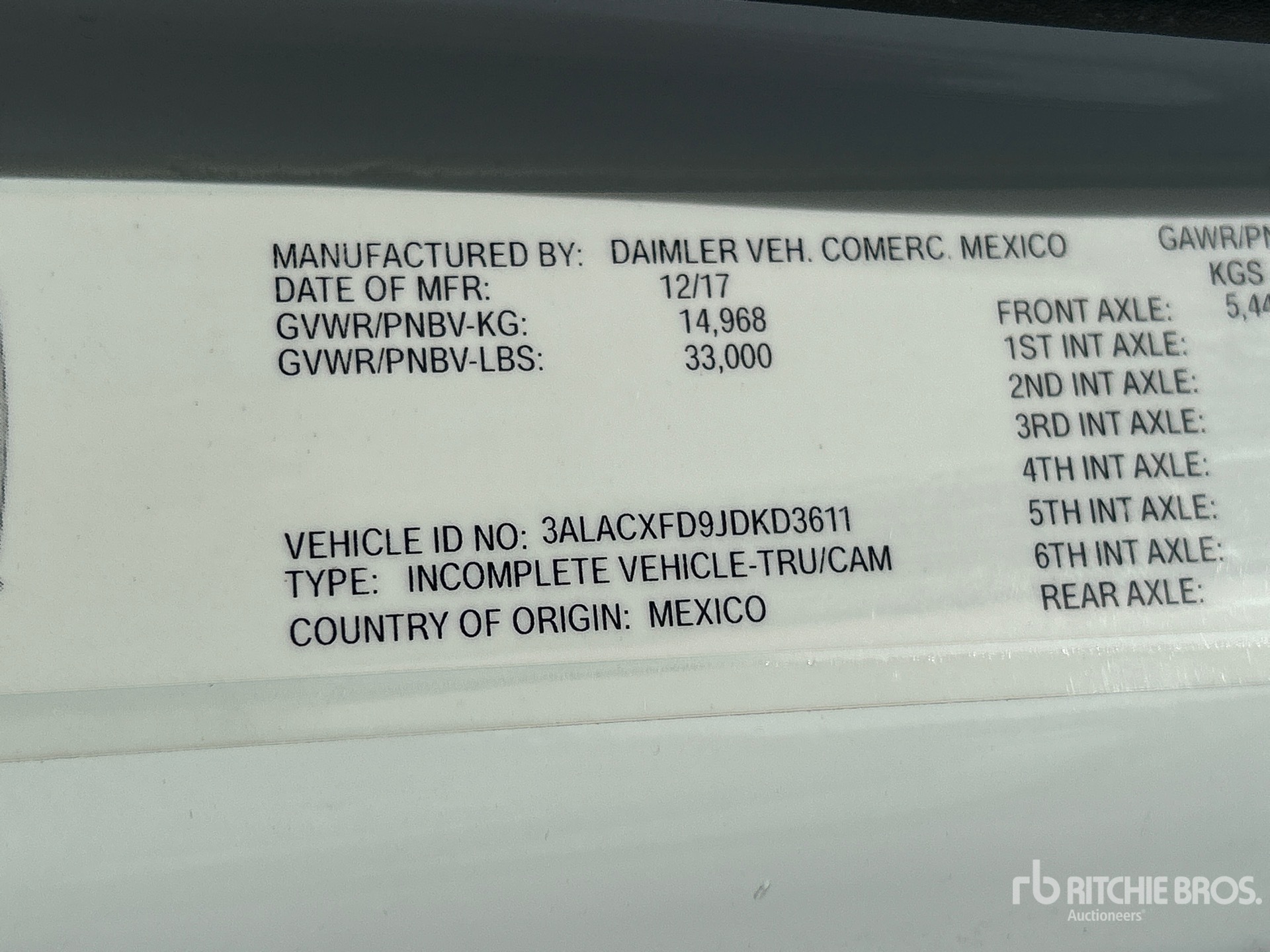 2018 Freightliner M2 106