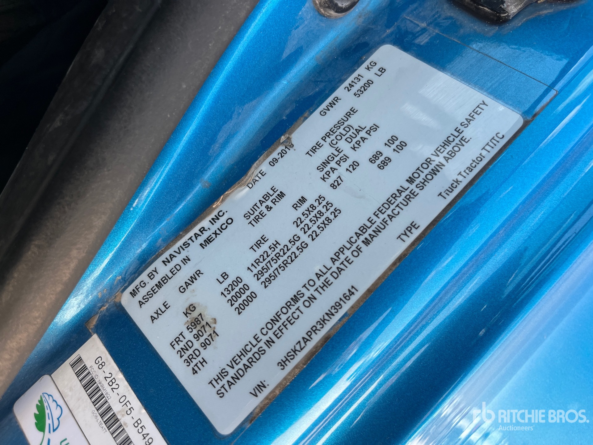 2019 International LT625