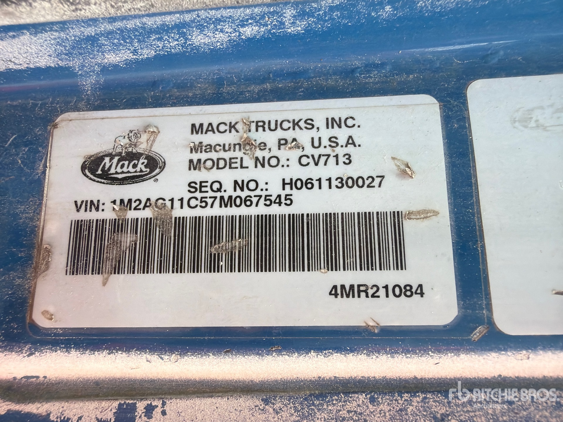 2007 Mack GRANITE CV713