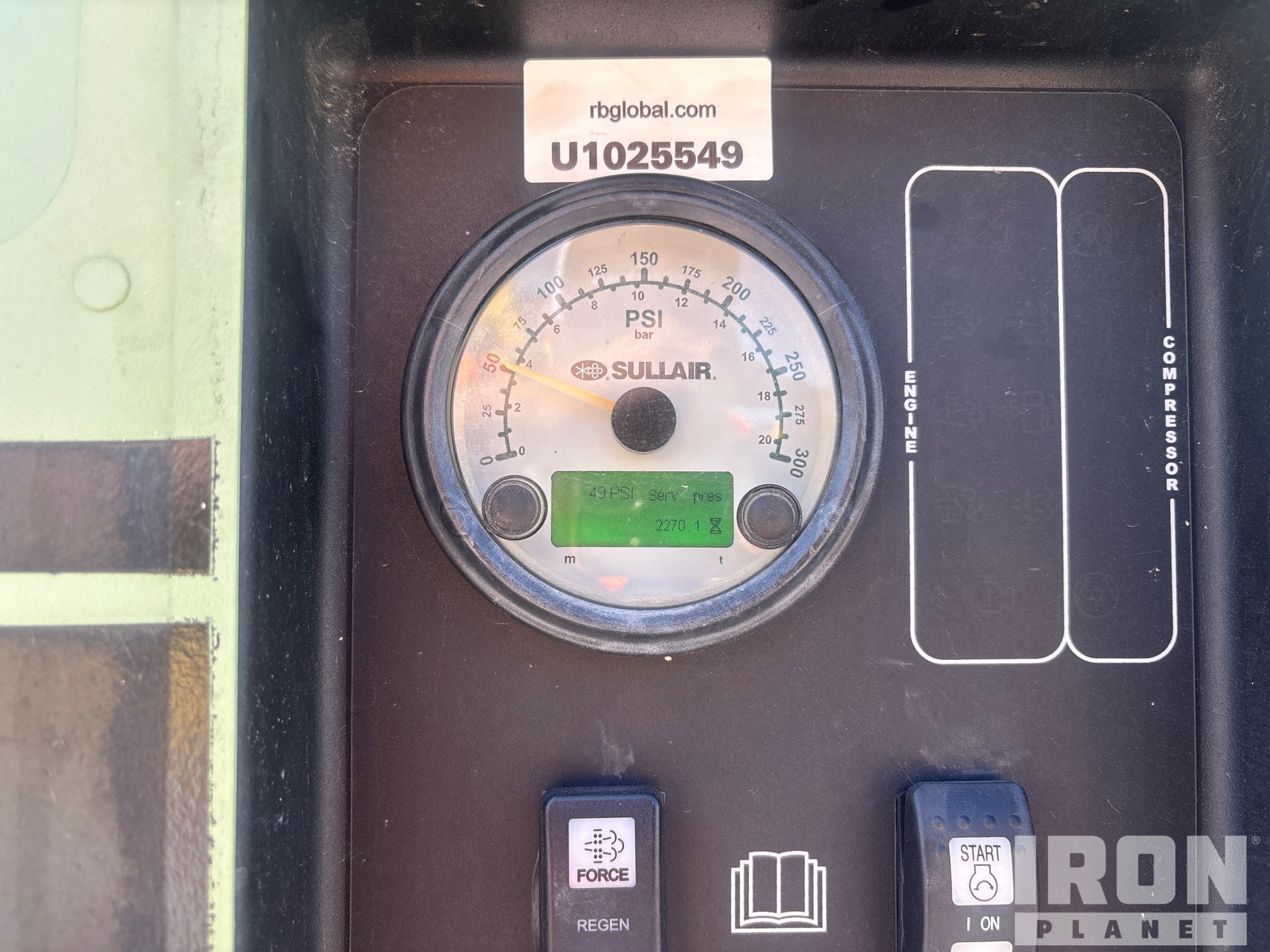 2018 Sullair 185D DPQ KU4F