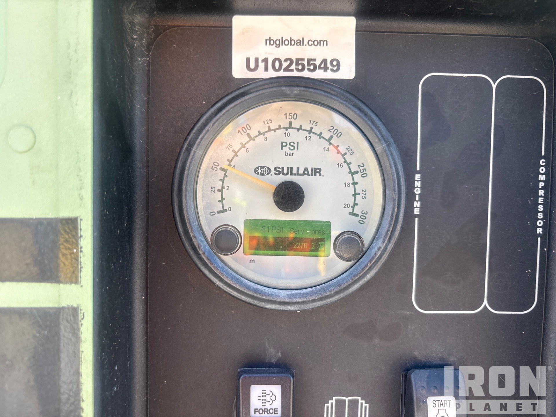 2018 Sullair 185D DPQ KU4F