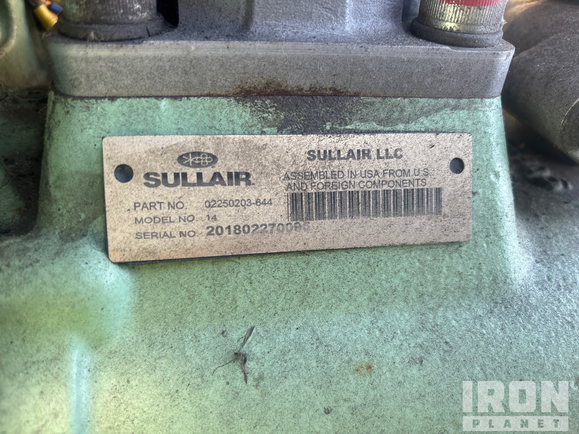 2018 Sullair 185D DPQ KU4F