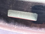 General Appearance with Frame Stamp Serial Number/VIN Photo