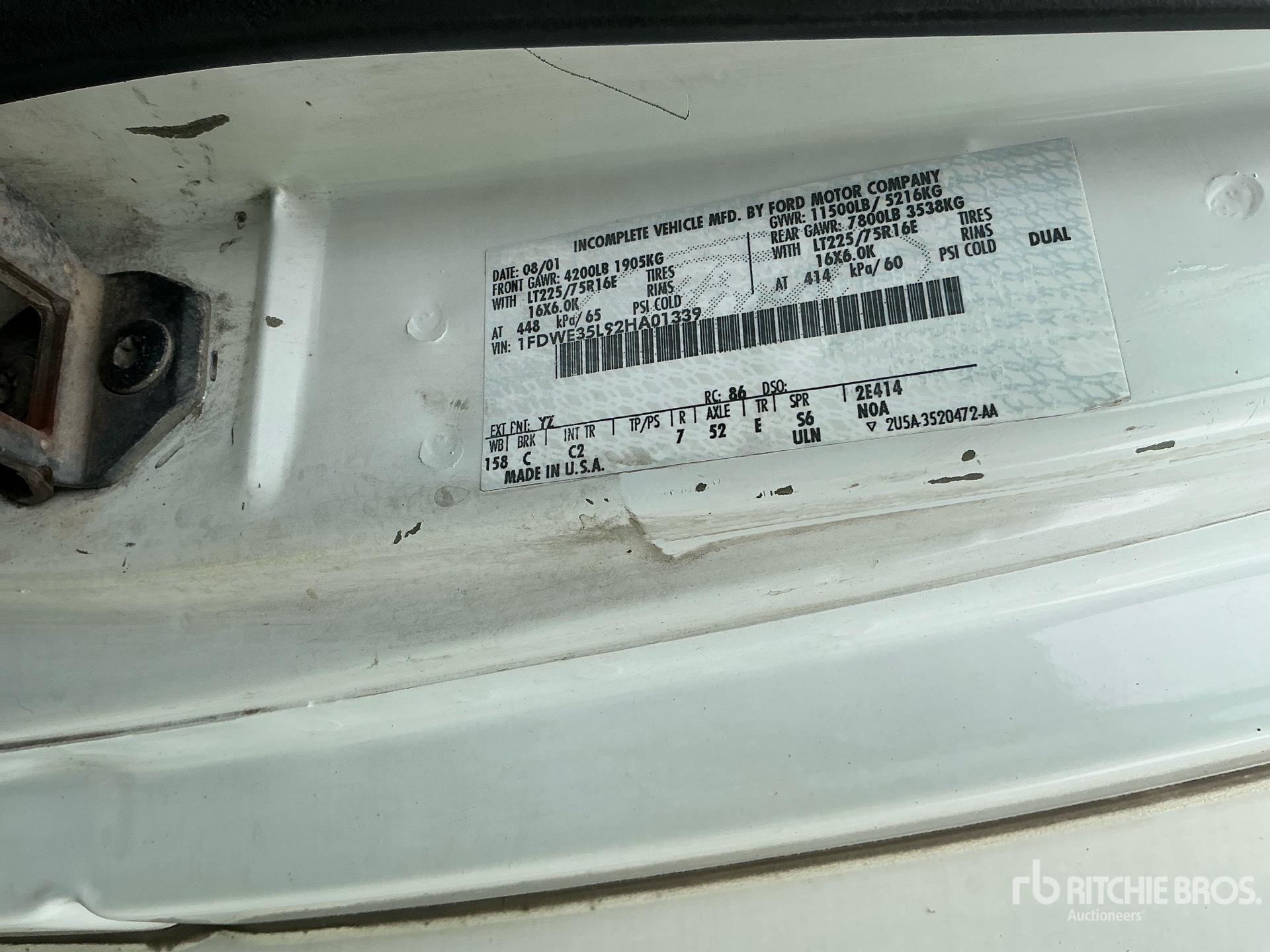 2002 Ford E350