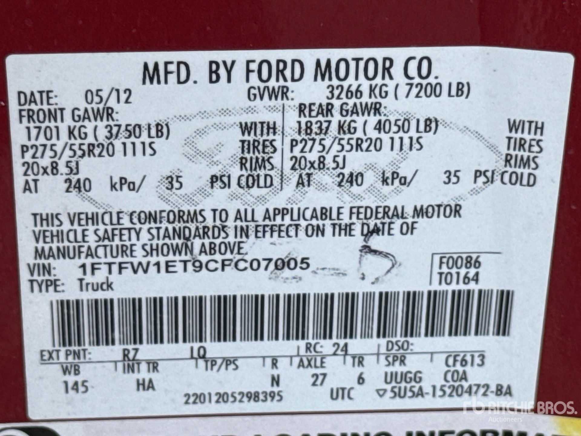 2012 Ford F-150