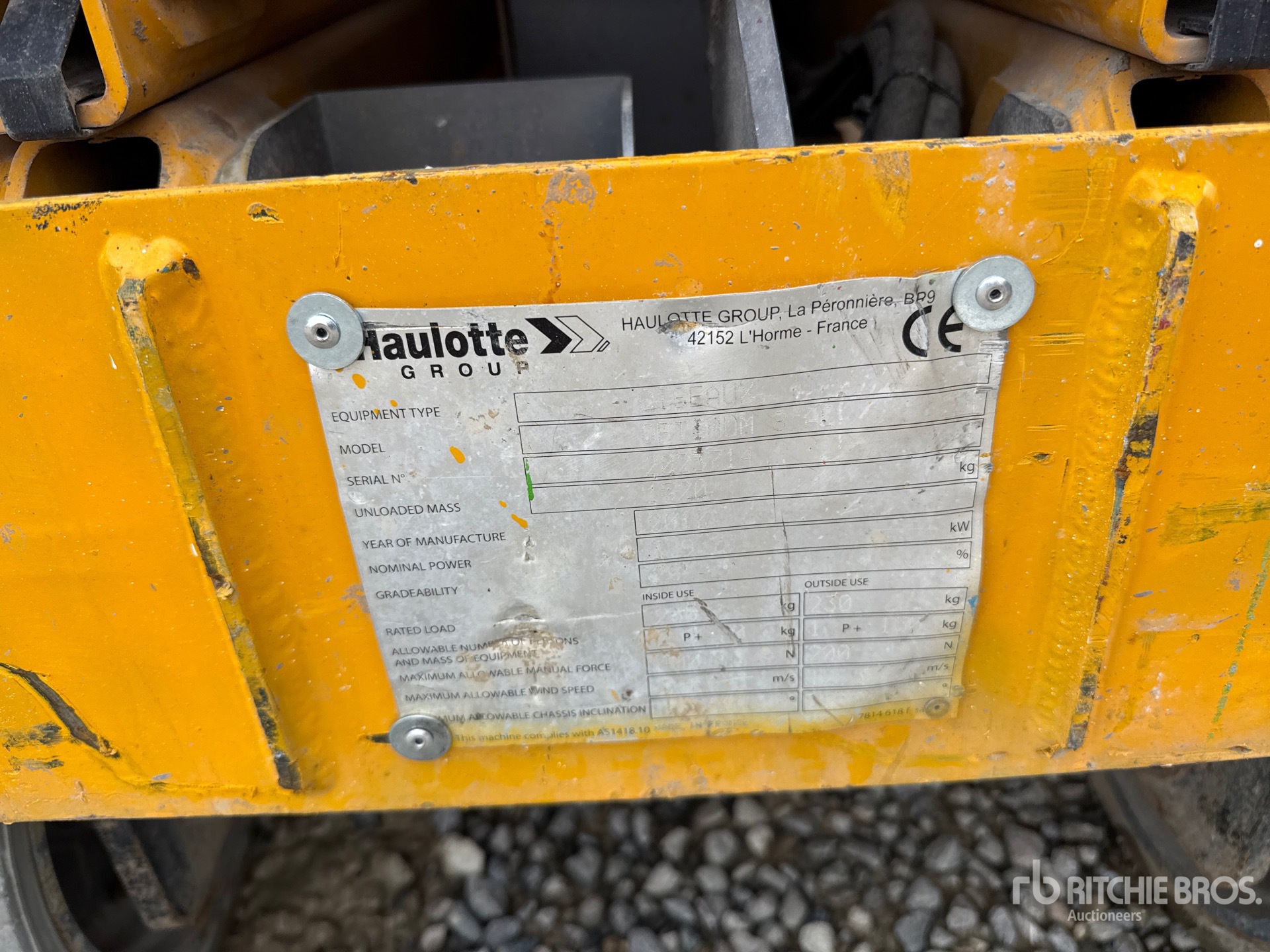 2017 Haulotte COMPACT 8 AC