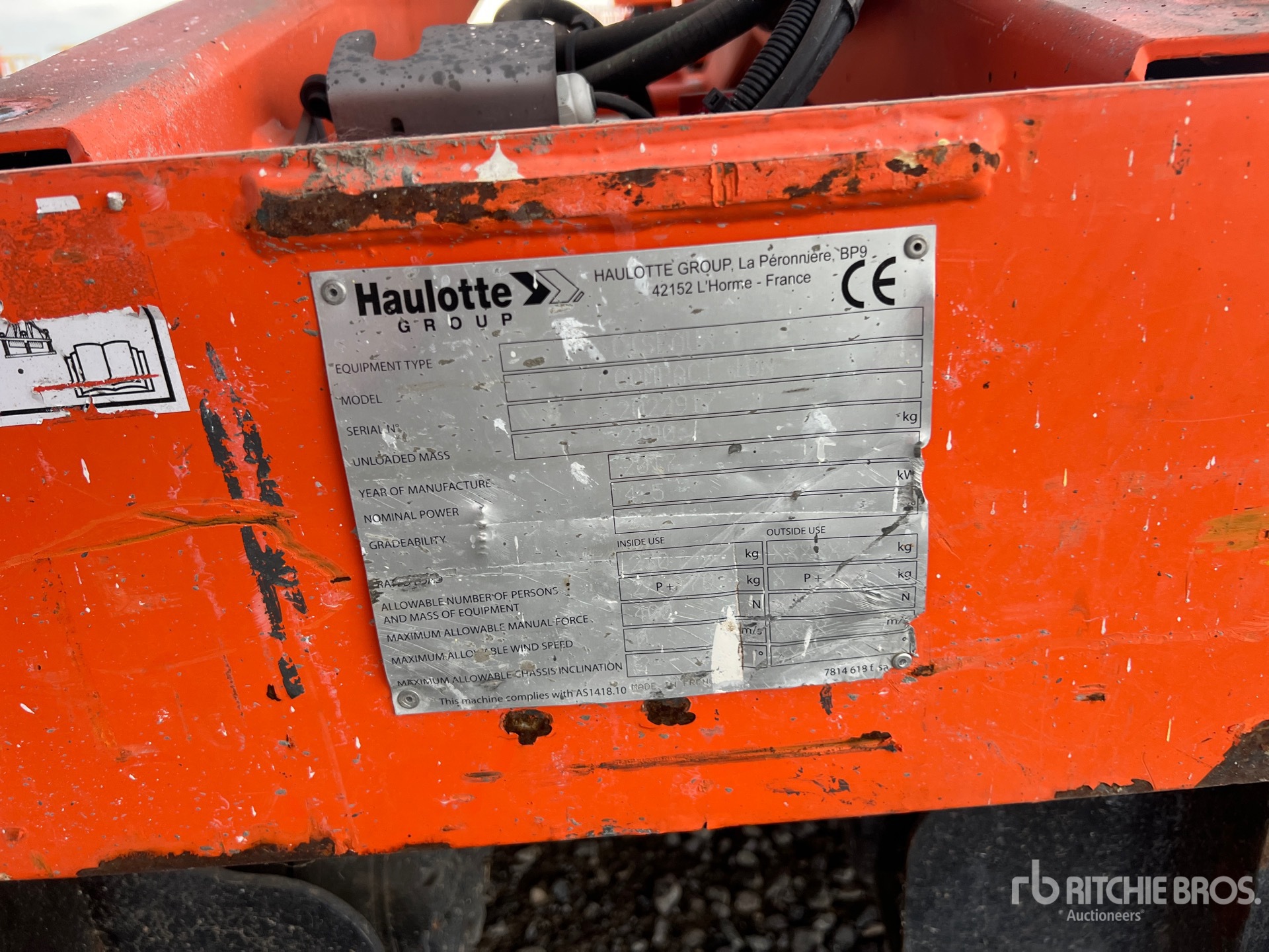2017 Haulotte COMPACT 10N