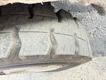 Chassis Lift with Left Rear Tire