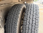 Underbody with Left Front Drive Tires