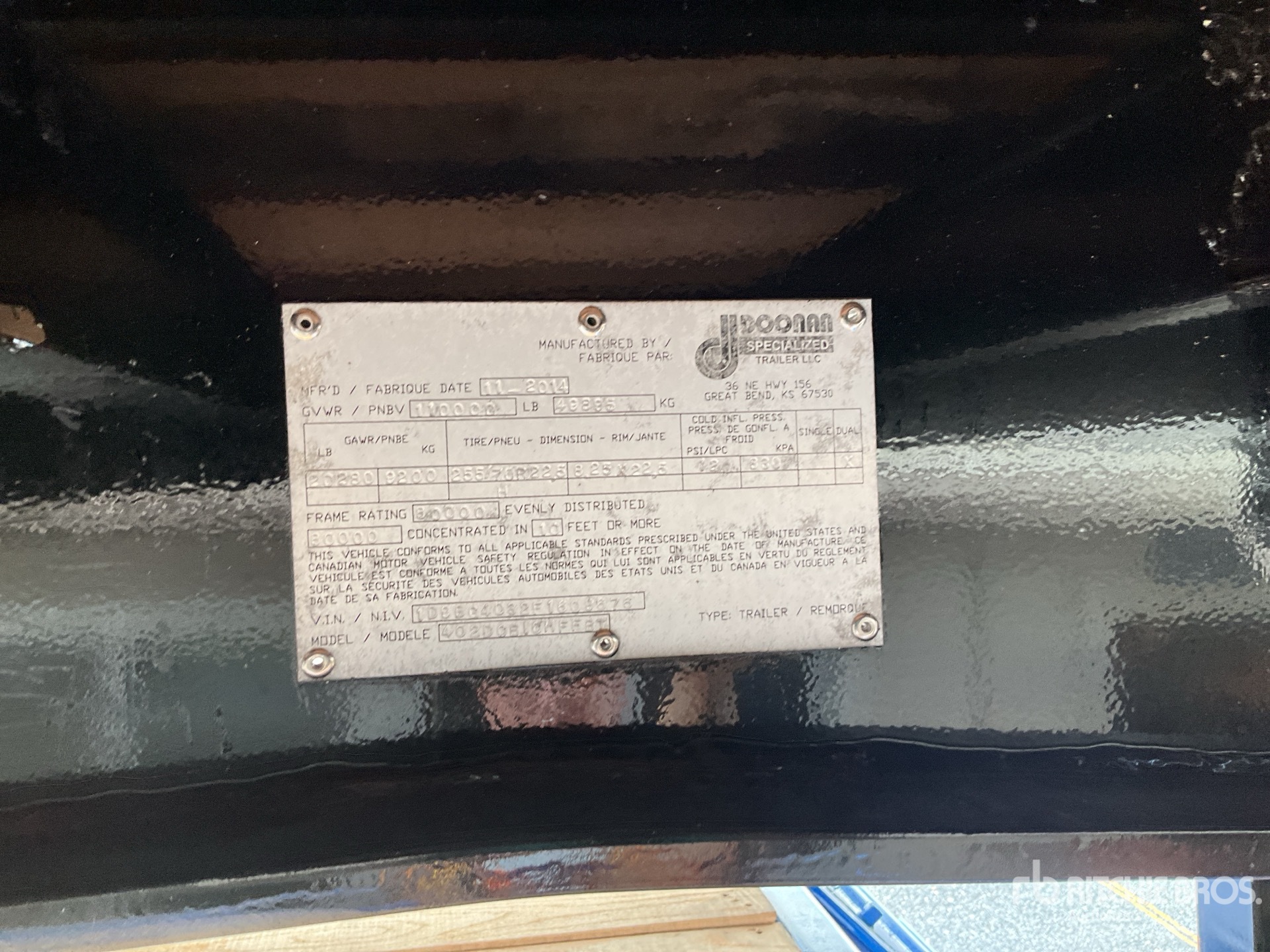 2015 Doosan 402DCB1CHFFBT