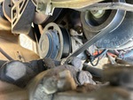 Engine with A/C Compressor