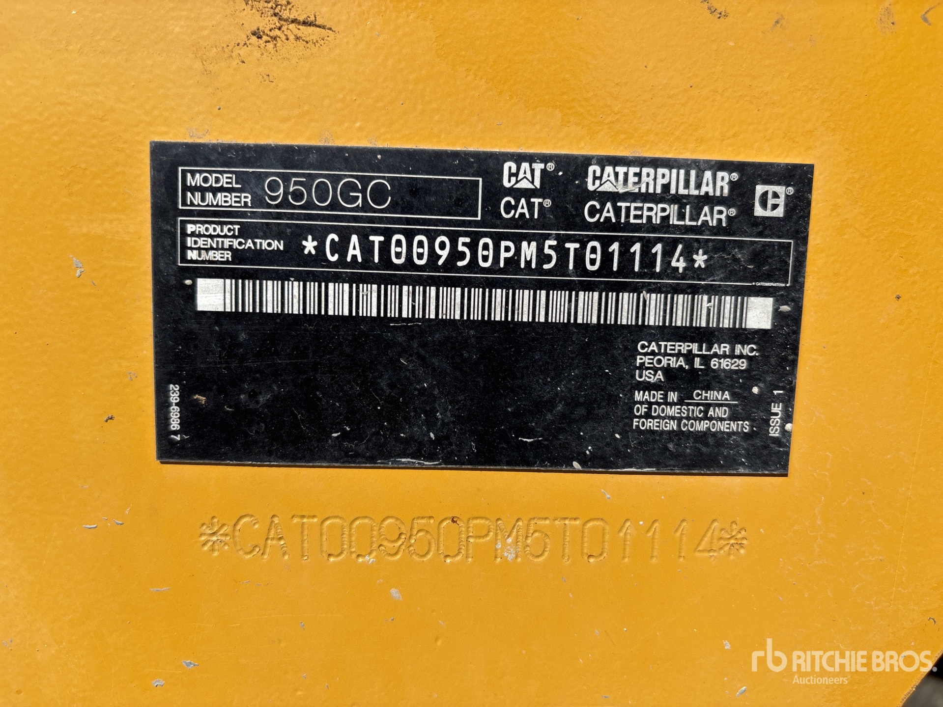 2018 Caterpillar 950GC