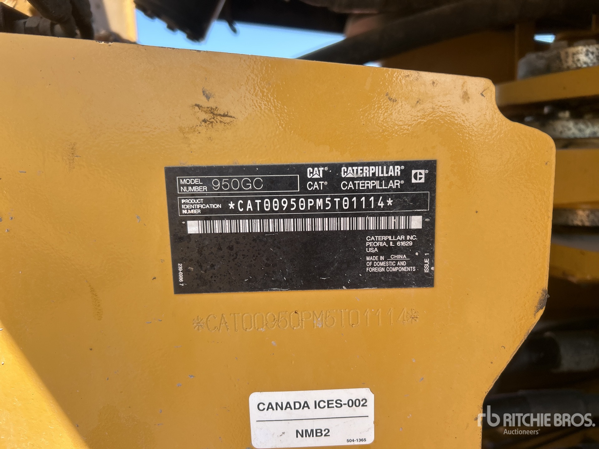 2018 Caterpillar 950GC