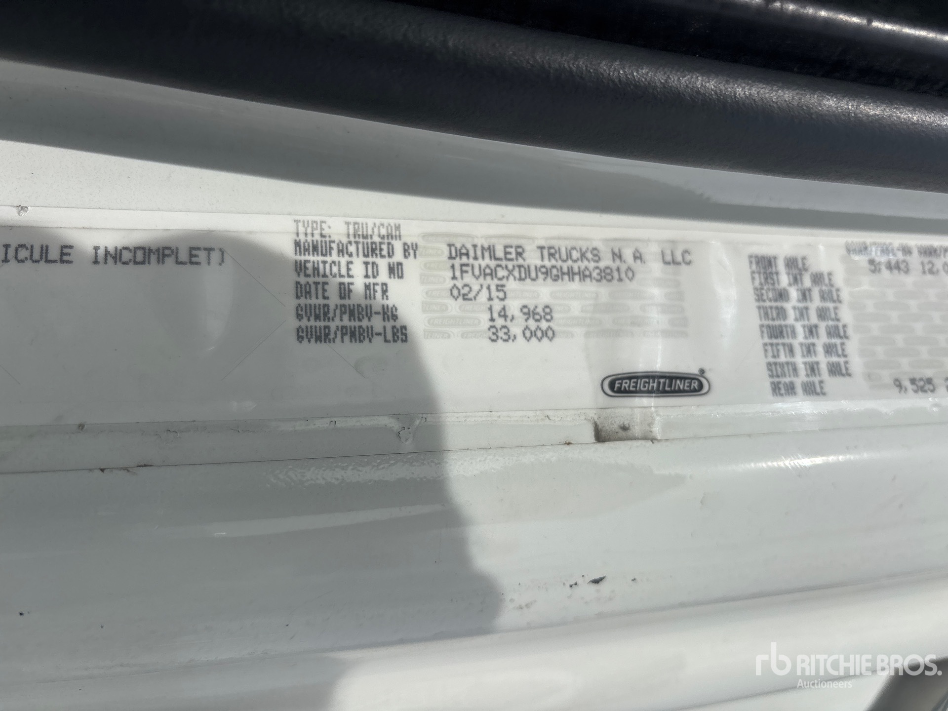 2016 Freightliner M2 106