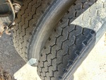 Trailer Chassis with Tire Condition