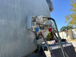 Trailer Chassis with Power Receptacle Functional