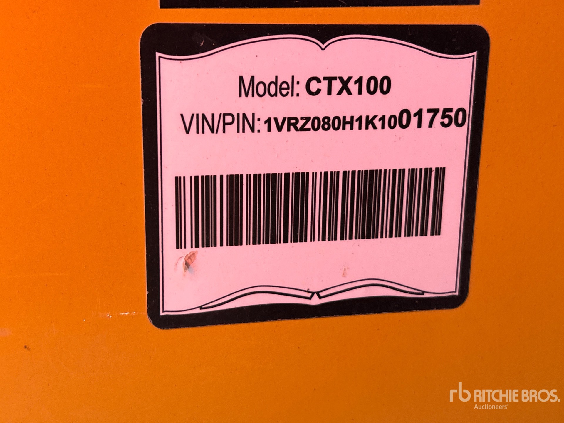 2019 Vermeer CTX100