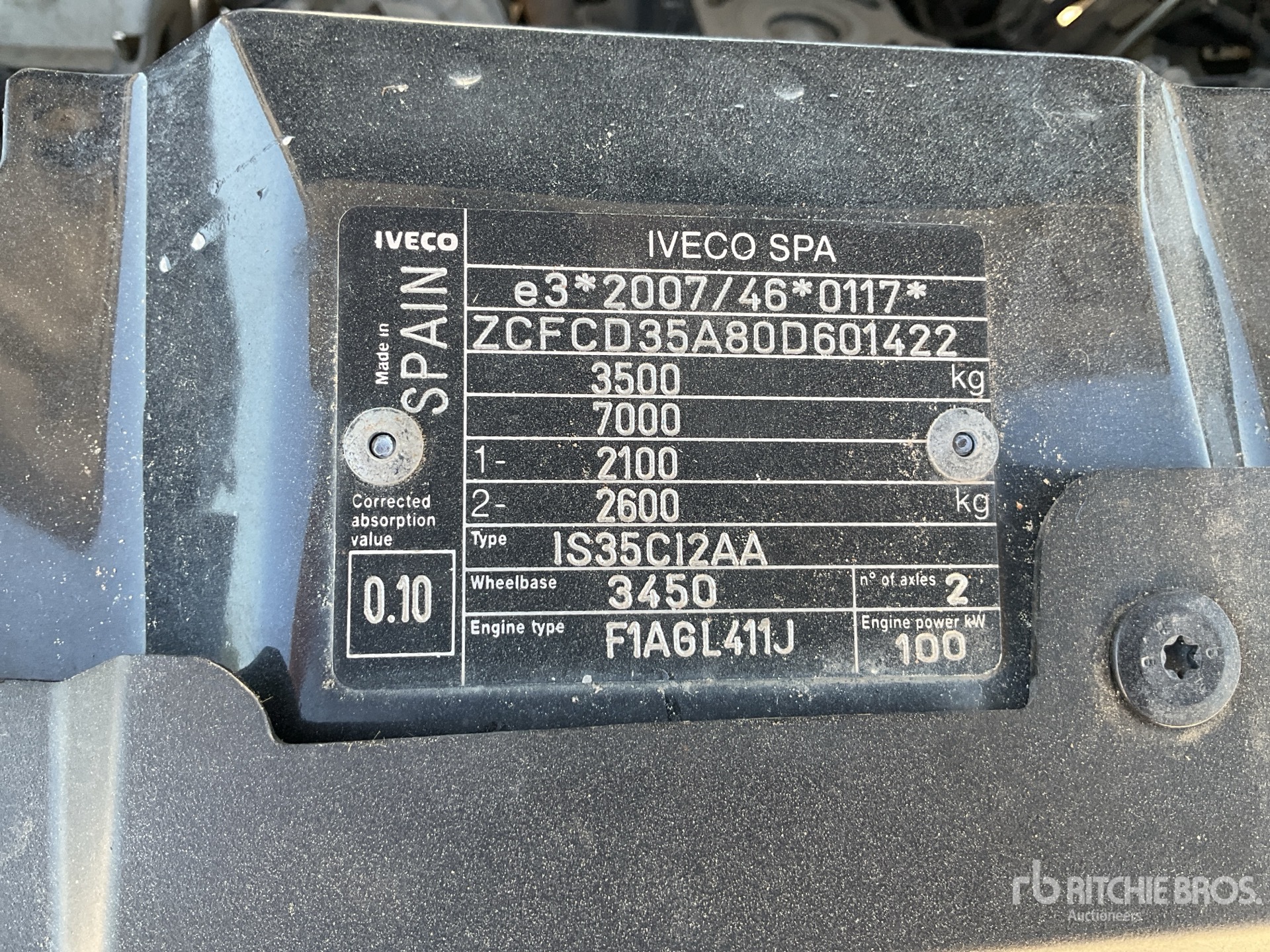 2018 Iveco 35C14