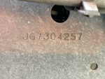 General Appearance with Frame Stamp Serial Number/VIN Photo
