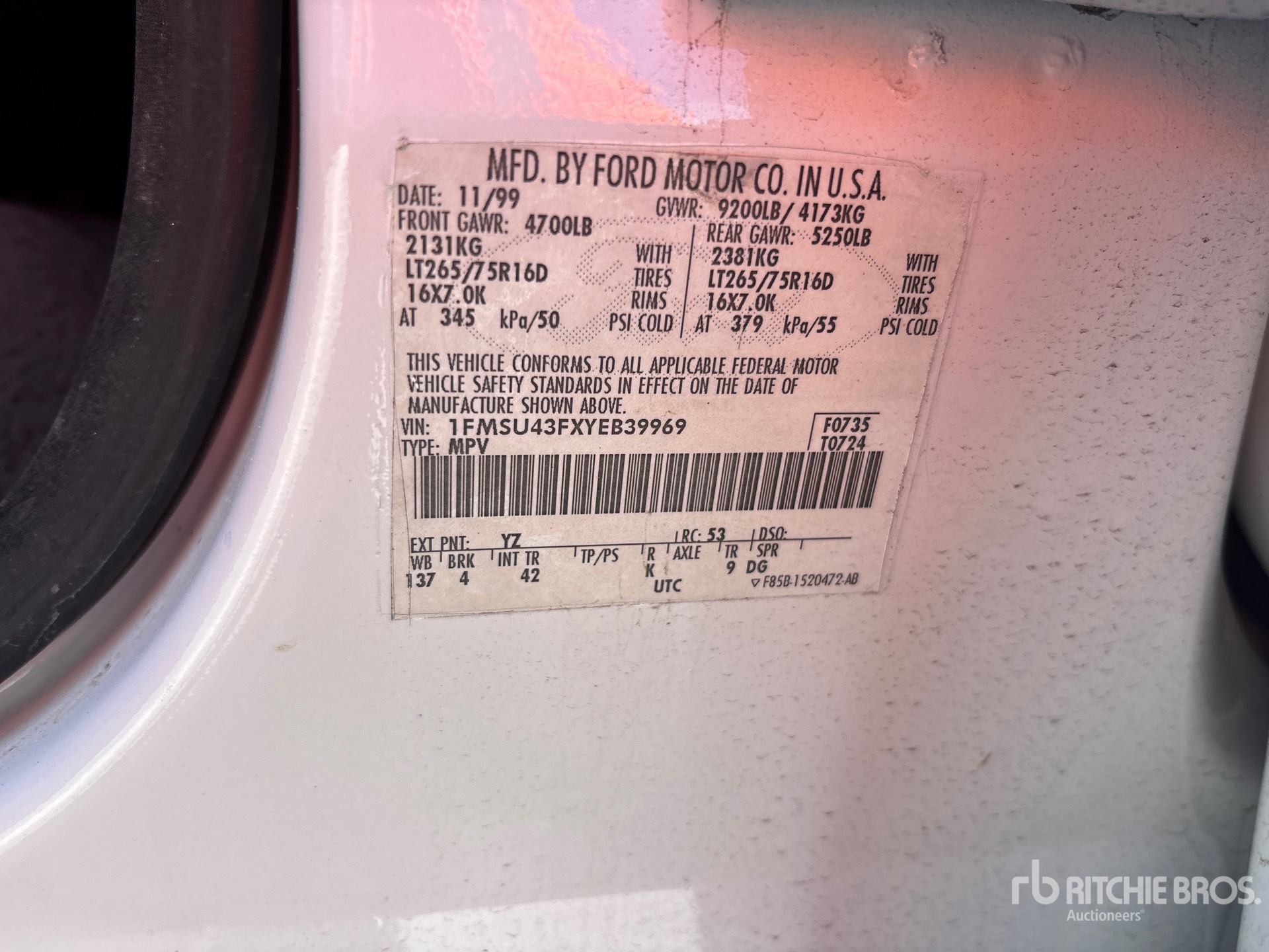 2000 Ford Excursion