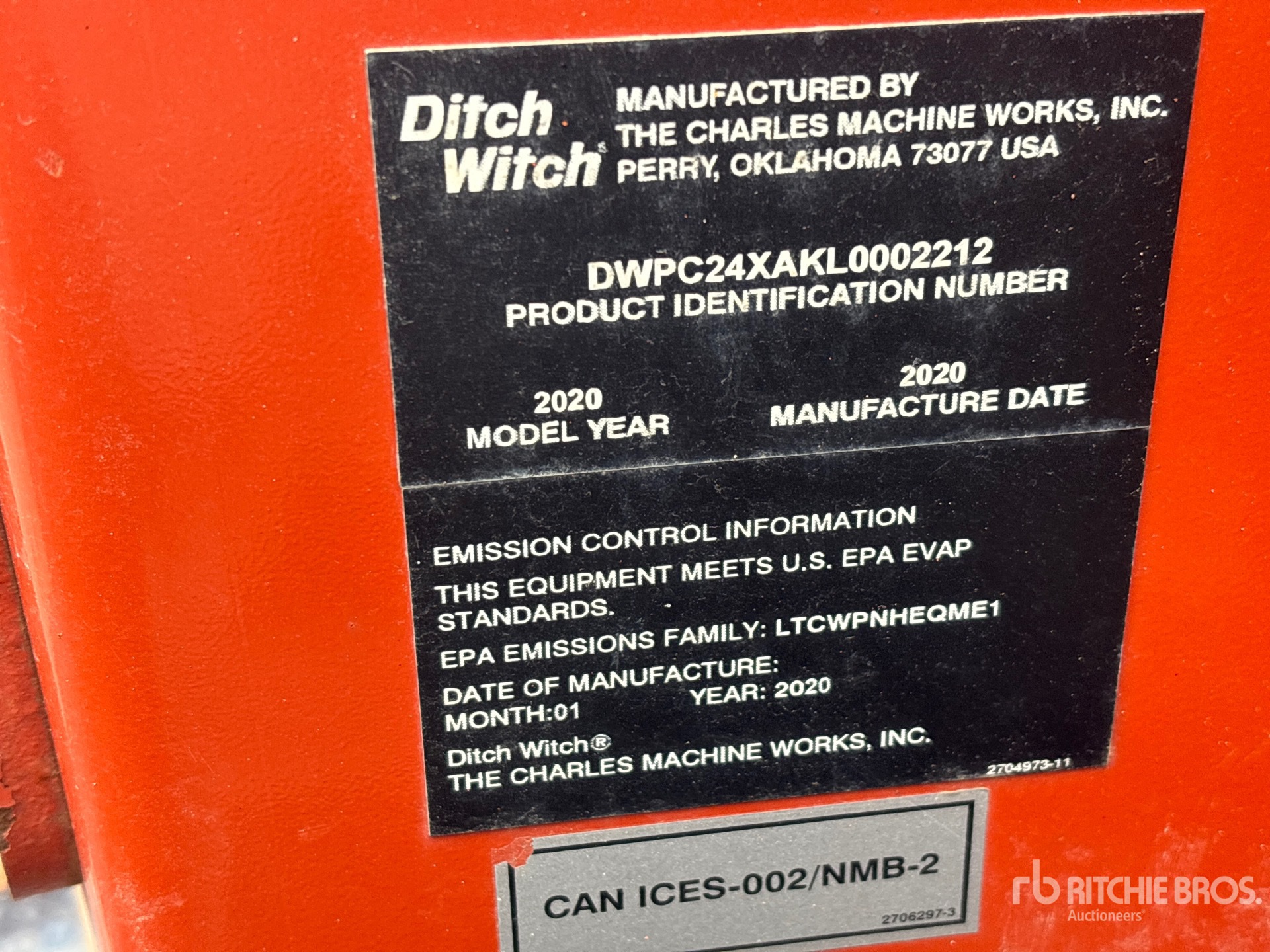 2020 Ditch Witch C24X