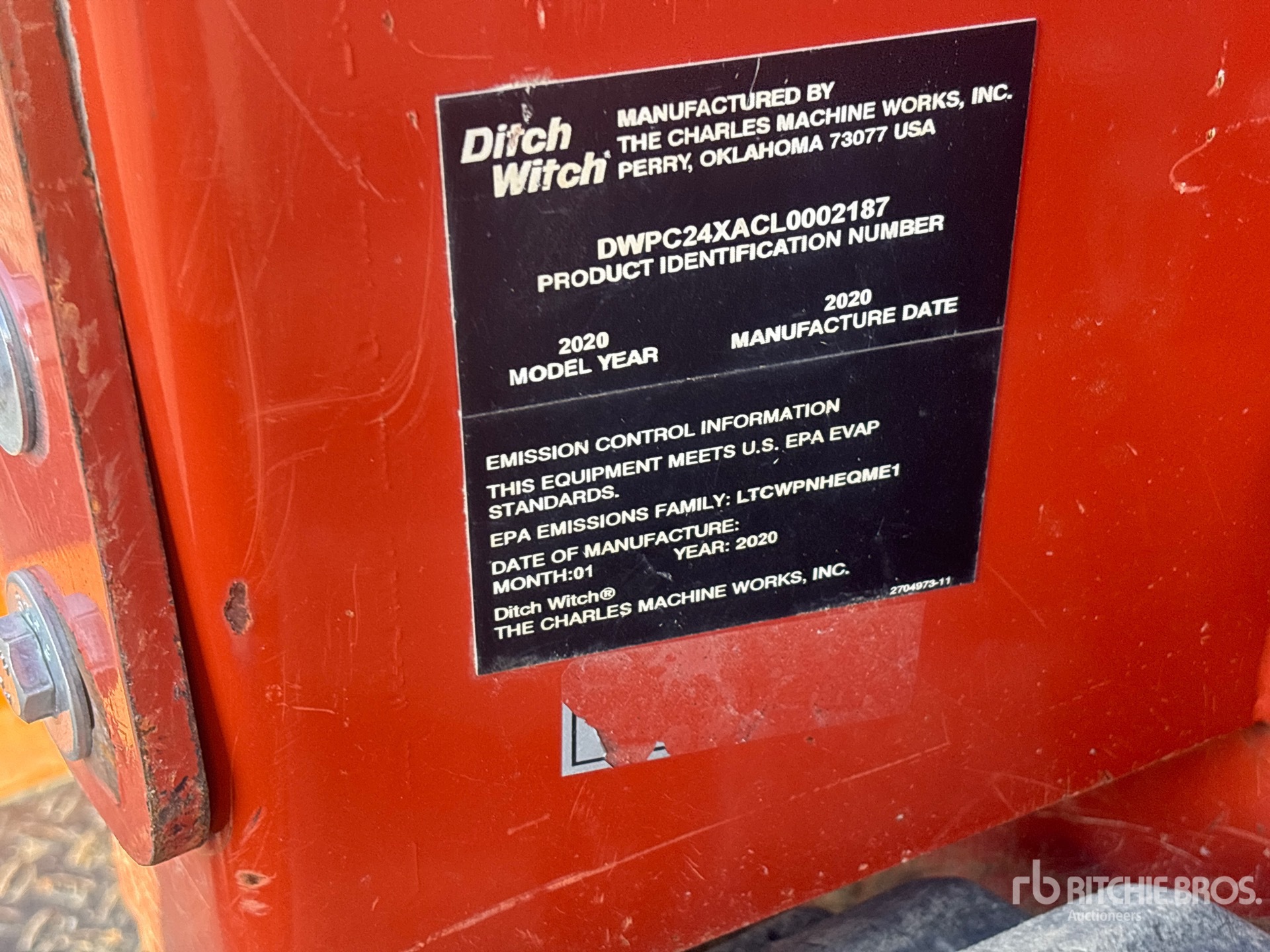 2020 Ditch Witch C24X