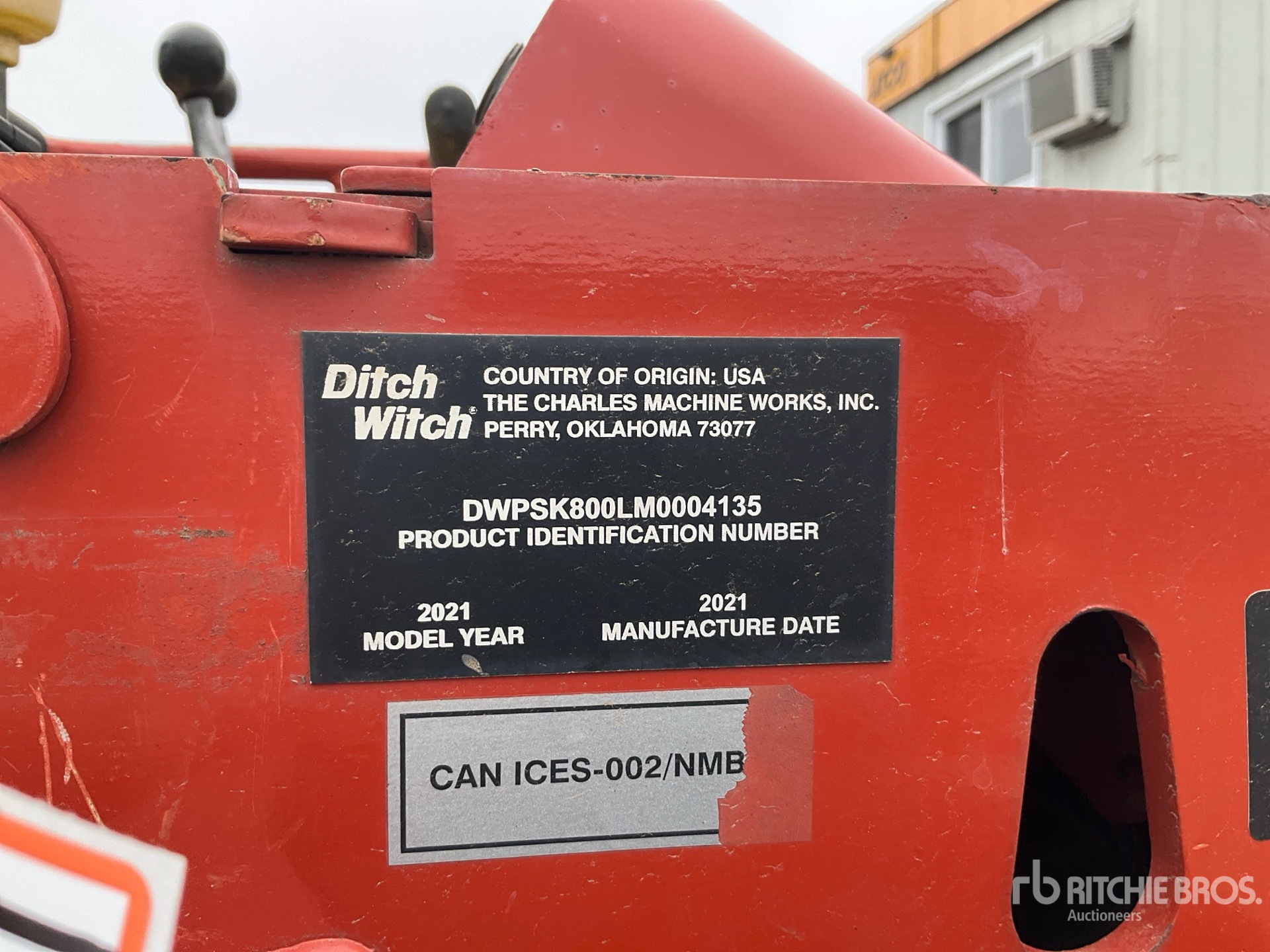 Ditch Witch SK800