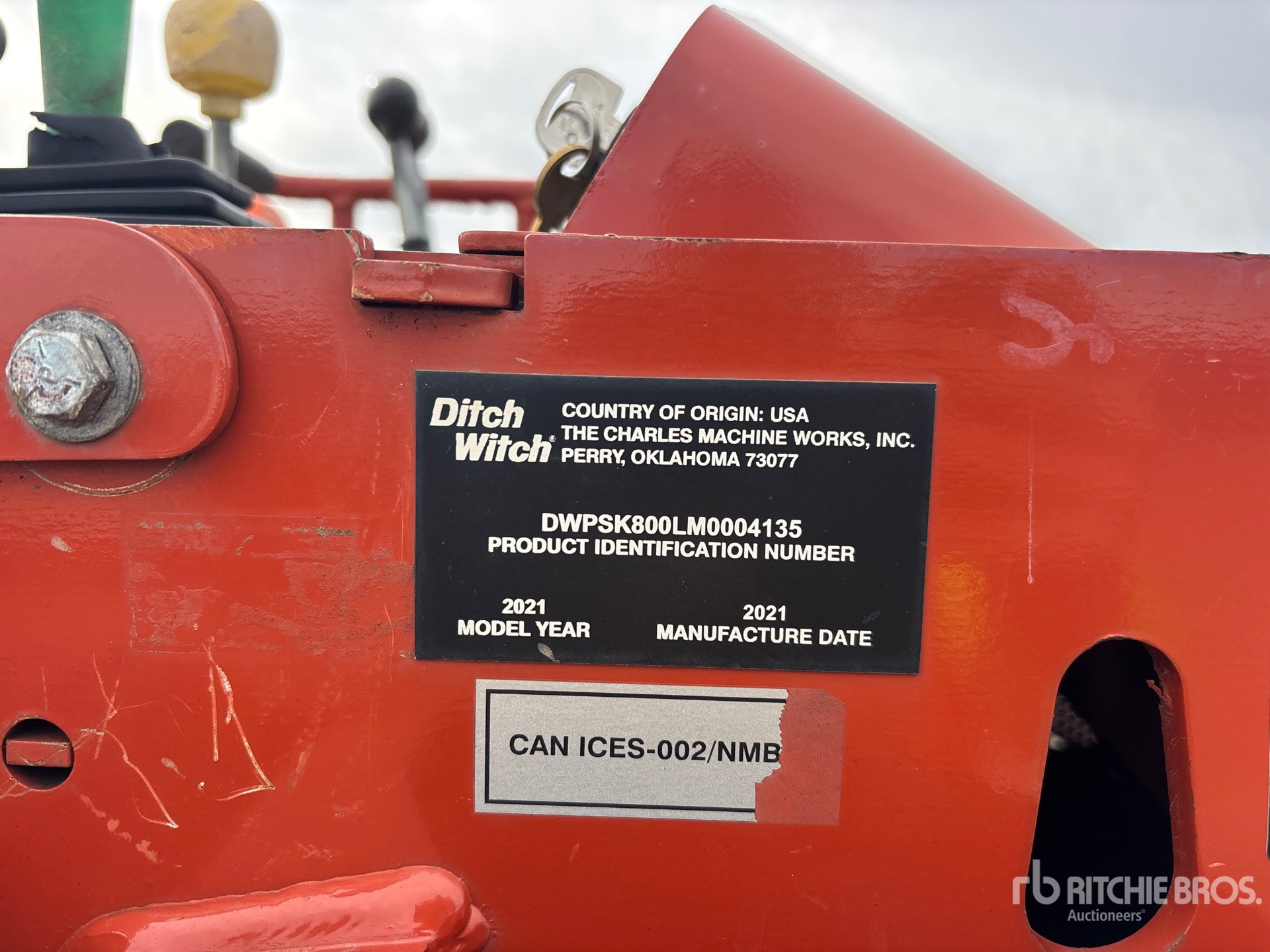 2021 Ditch Witch SK800