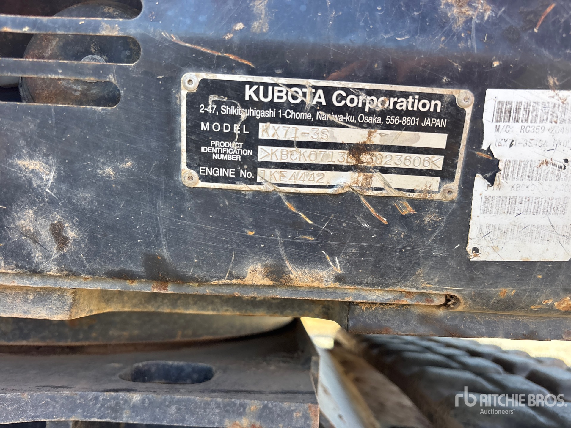 2019 Kubota KX71-3S