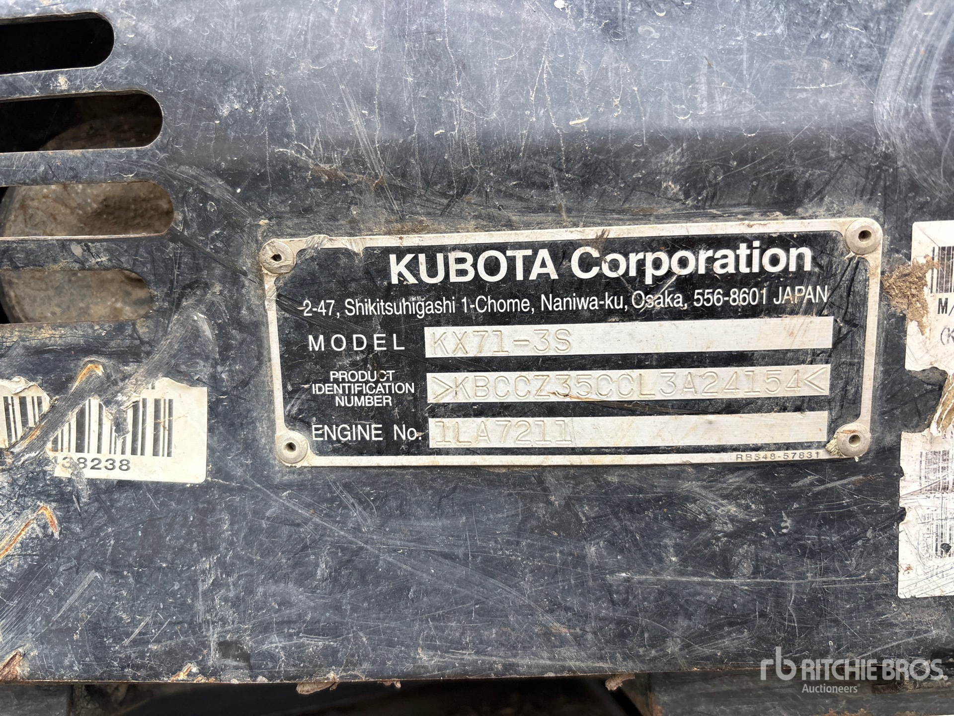 2020 Kubota KX71-3S4R1