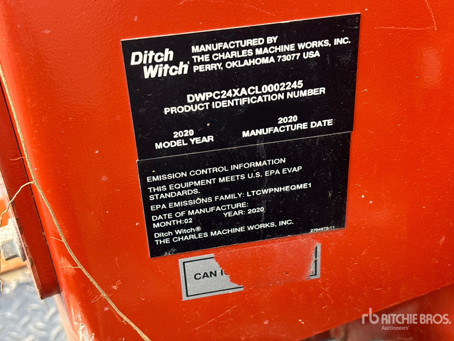 2020 Ditch Witch C24X