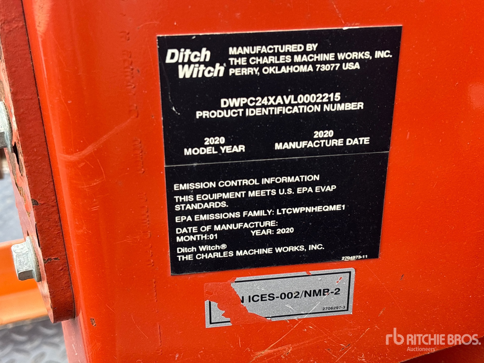 2020 Ditch Witch C24X
