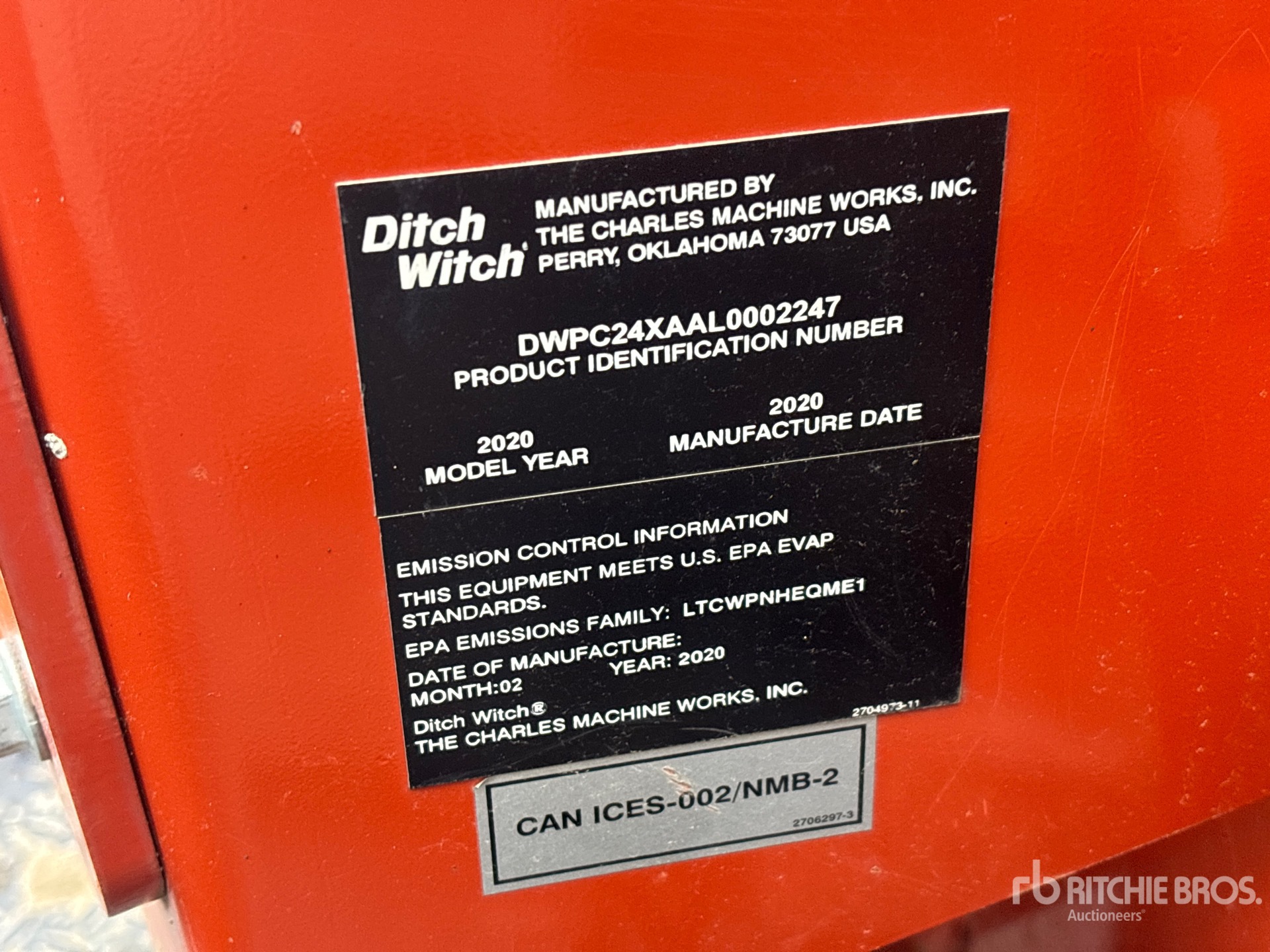 2020 Ditch Witch C24X