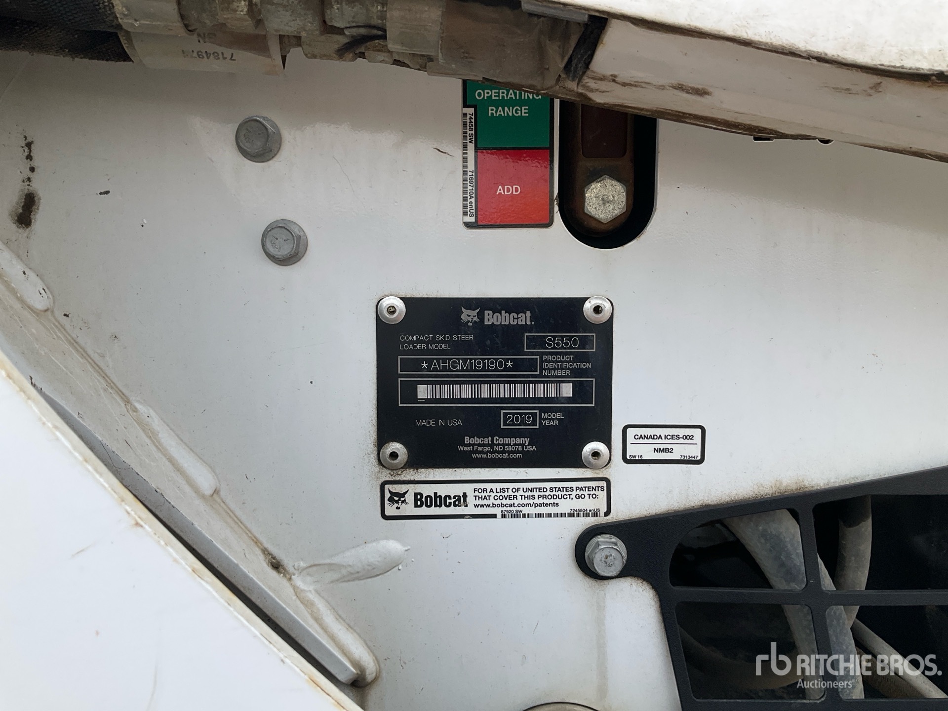 Photo of 2019 Bobcat S550