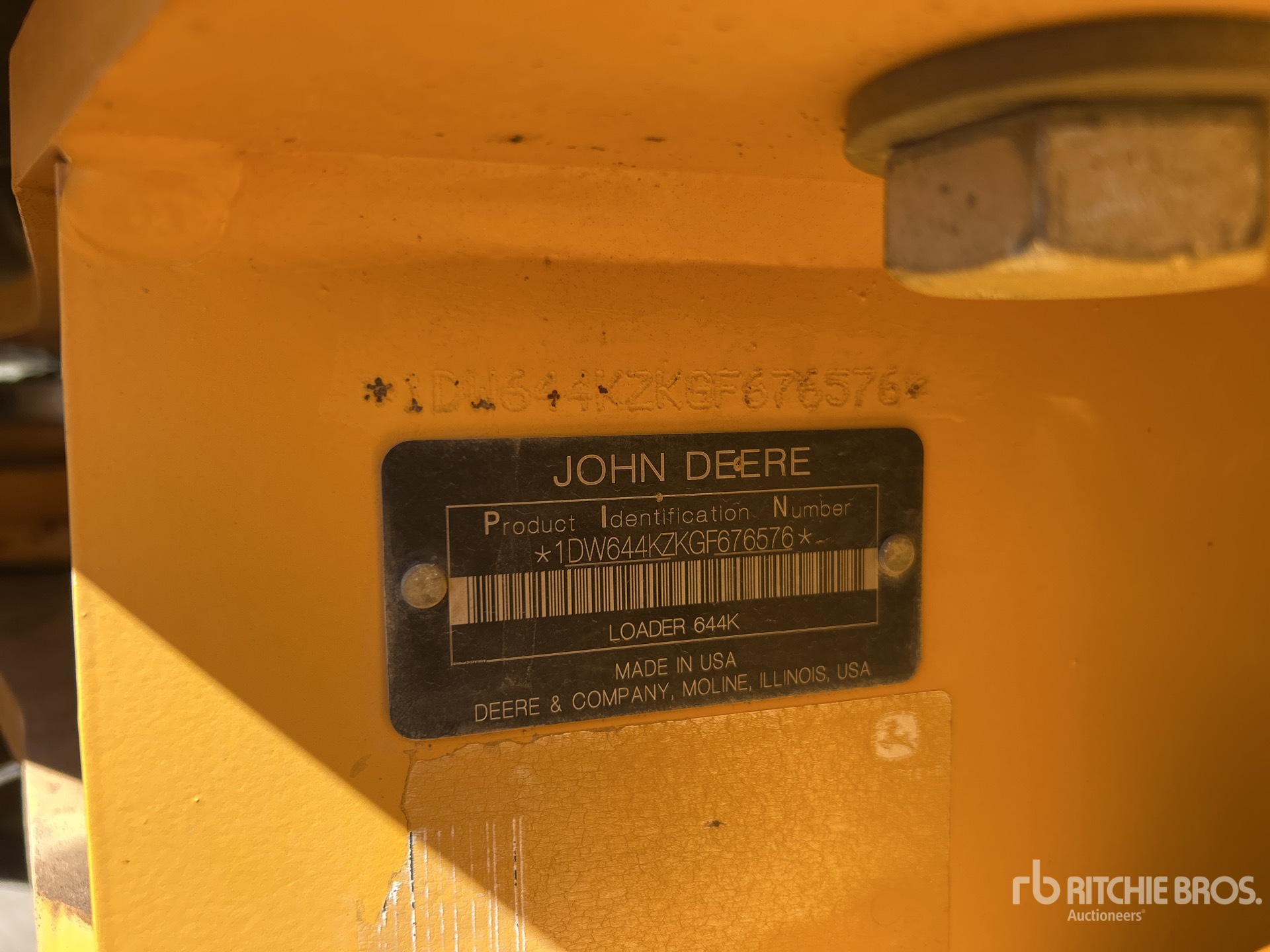 2016 John Deere 644 K