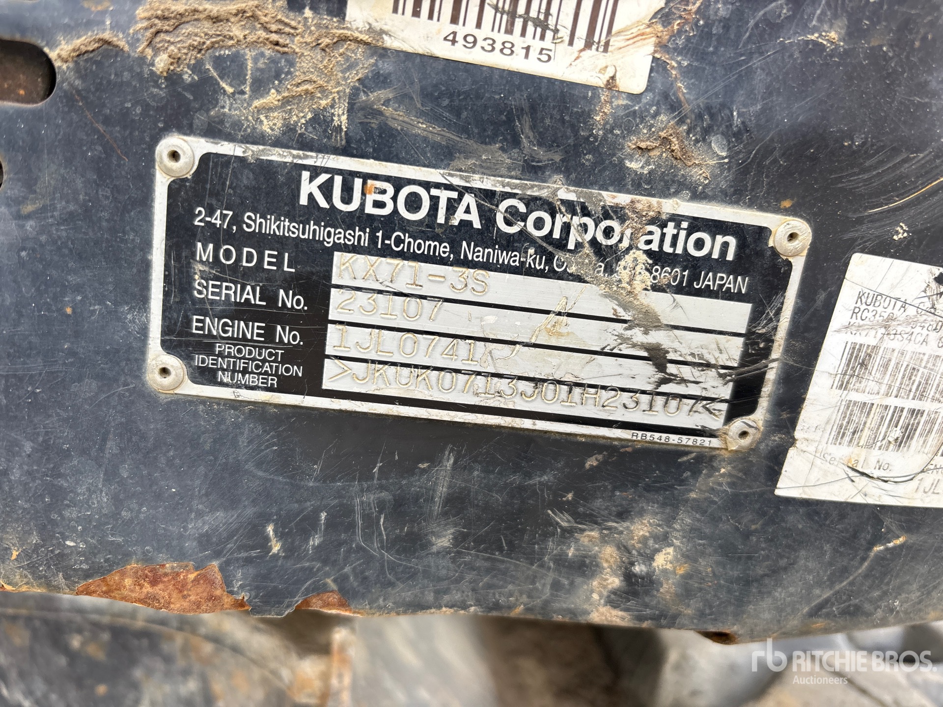 2019 Kubota KX71-3S4R1